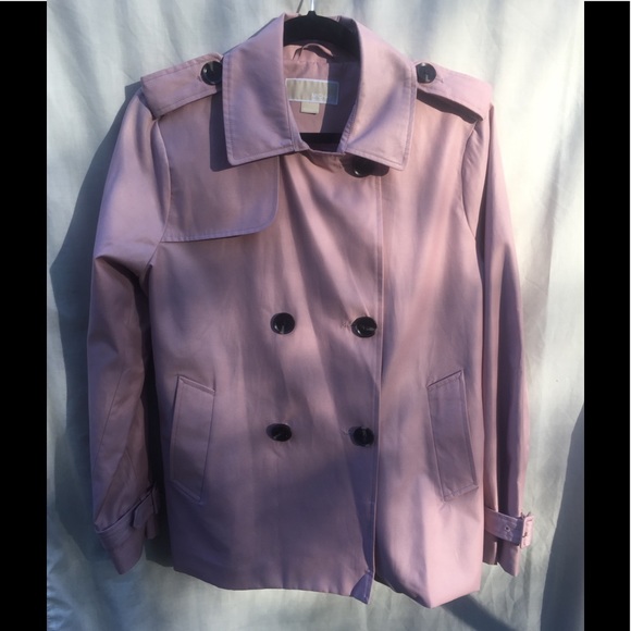 Michael Kors trench jacket NWOT size L. - Picture 2 of 7